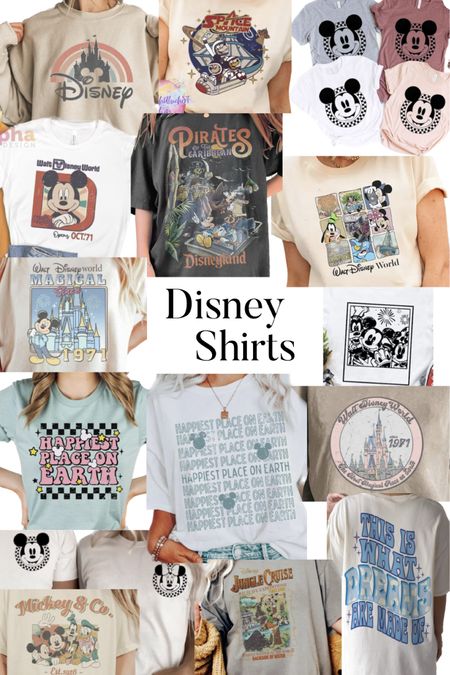 Disney Shirts 

#LTKunder50 #LTKtravel #LTKfamily