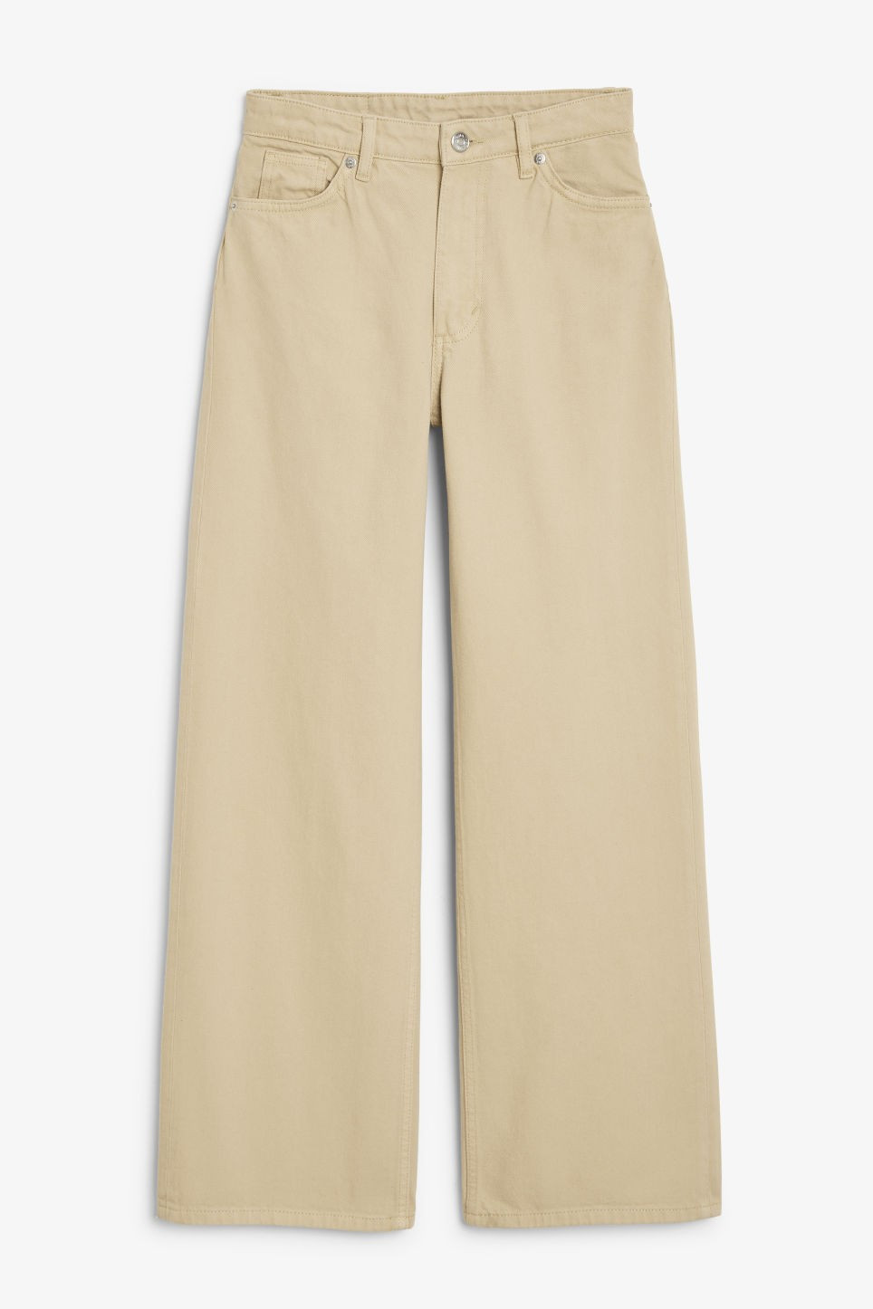Yoko beige jeans - Beige | Monki