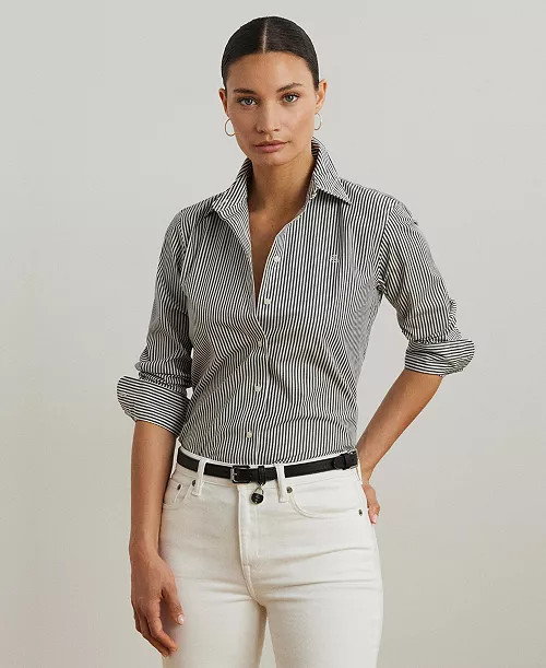 Non-Iron Straight-Fit Shirt | Macy's