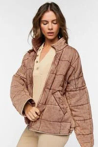 Quilted Zip-Up Jacket | Forever 21 (US)