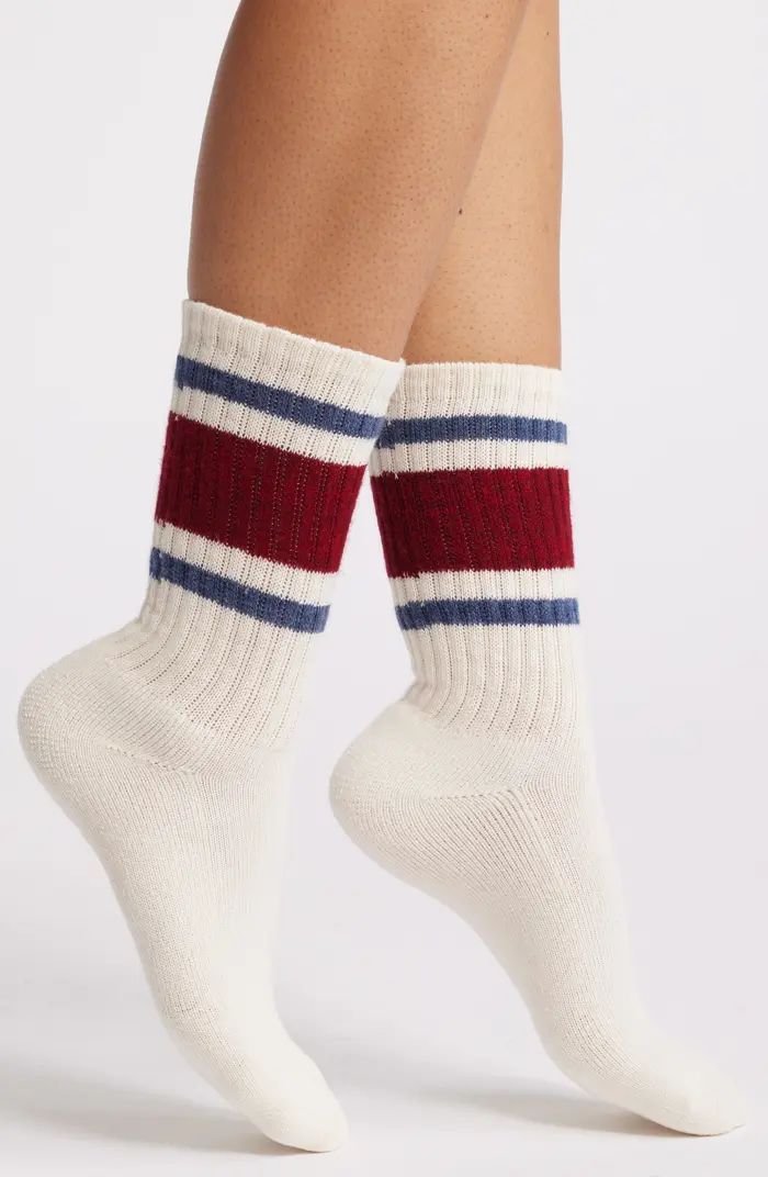 American Trench The Retro Stripe Quarter Crew Socks | Nordstrom | Nordstrom