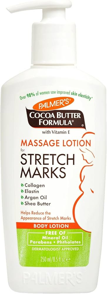 Palmer's Cocoa Butter Formula Massage Lotion For Stretch Marks, Pregnancy Skin Care, Belly Cream ... | Amazon (US)