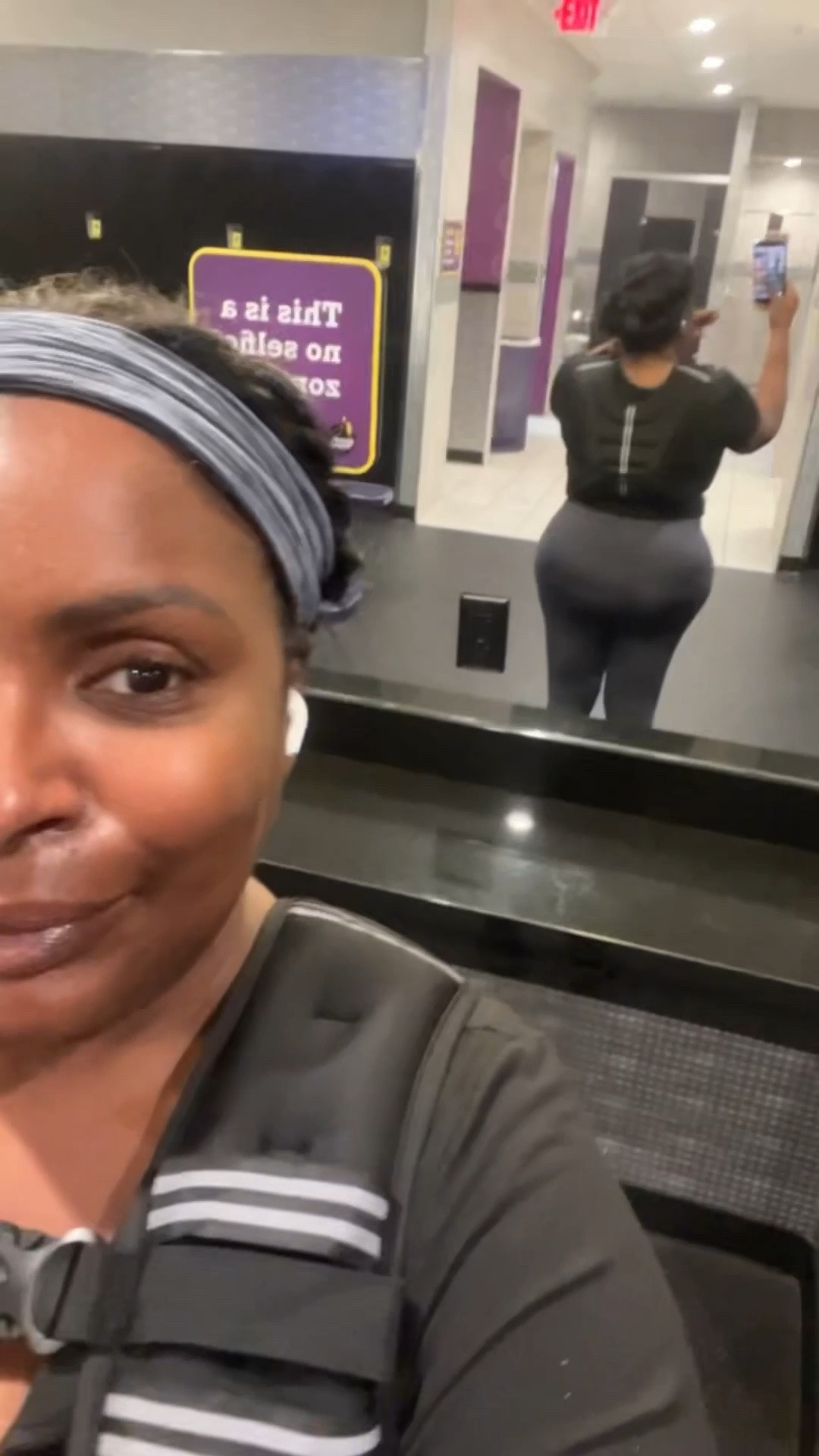 Im wearing a 16lbs vest. It ranges from 6-30lbs

I love these leggings, it has side pockets, and a small inner pocket in the fromt waist.

Its very comfortable and holds in moisture. 

#LTKselfcare #LTKBeauty #LTKmomlife