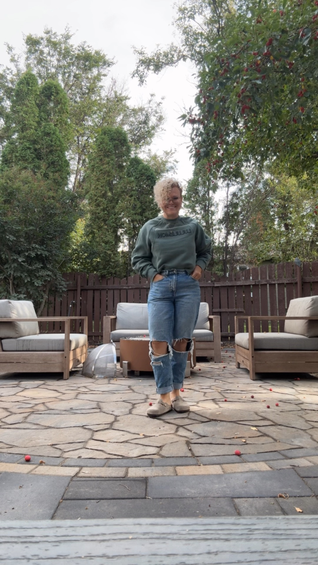 A quick trip for back-to-school haircuts for the kids on this cool morning. 

Jeans are the same as usual. Wearing a 6 Short. Jeans are on sale pricing right now!!

Sweater is super cozy and a bit of a shorter fit. I’m wearing the XS/S


#LTKsale #LTKcanada #LTKautumn