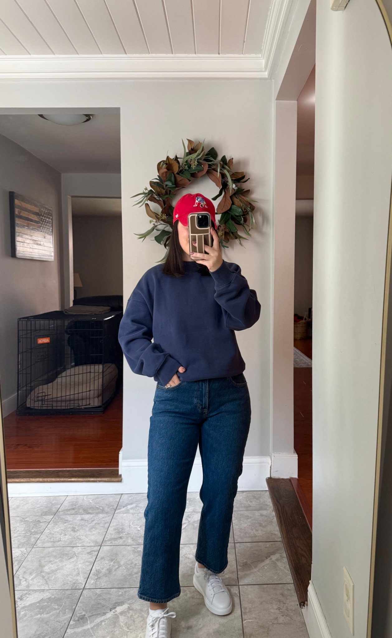 Spring outfit - xs sweatshirt, 26 short jeans, sneakers are tts
For reference I am:
5ft, 120lbs, 26” waist

Spring outfits, casual outfits, petite outfits, petite jeans, cropped jeans, denim, mom outfits 

@abercrombie 

#LTKootd #LTKPetite #LTKSeasonal