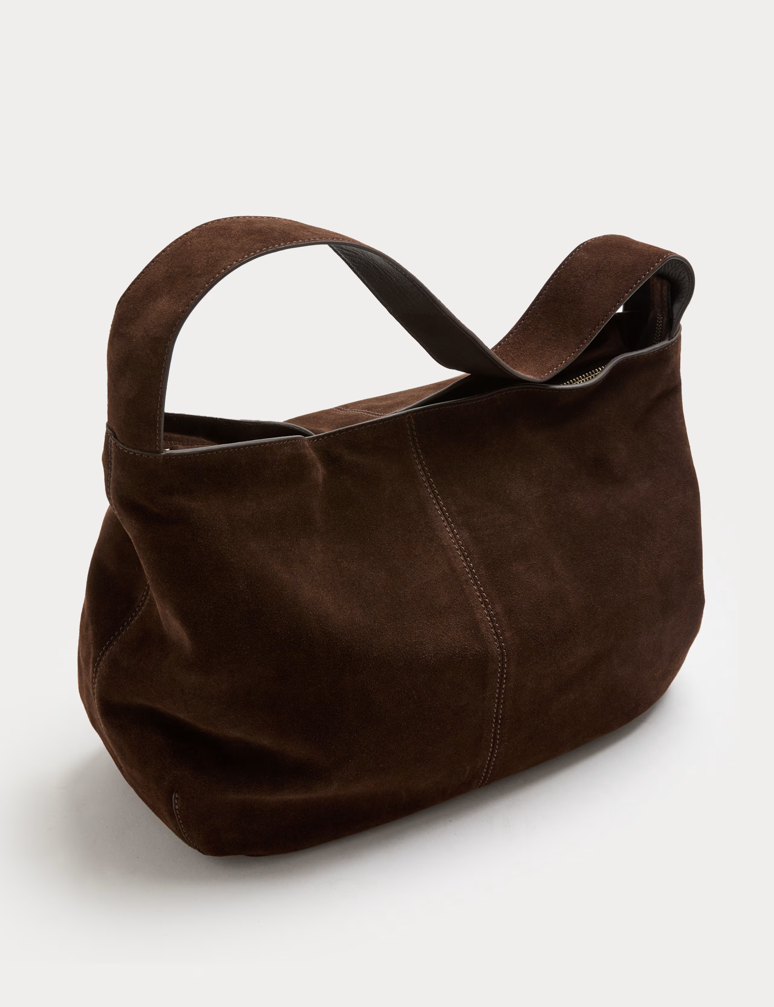 Suede Zip Slouchy Shoulder Bag | Marks & Spencer (UK)