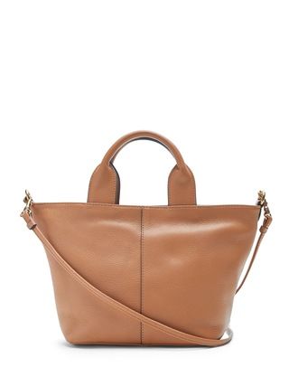 Leather Mini Crossbody Tote | Banana Republic (US)