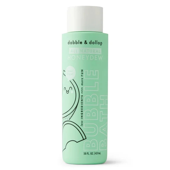 Dabble & Dollop Bubble Bath - Honeydew - 16 fl oz | Walmart (US)