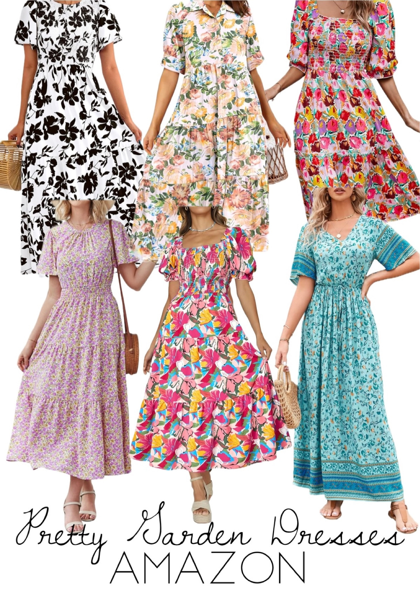 Pretty Garden Spring + Summer modest dresses found on Amazon 😍🌷 

#LTKSpringSale #LTKfindsunder50 #LTKstyletip