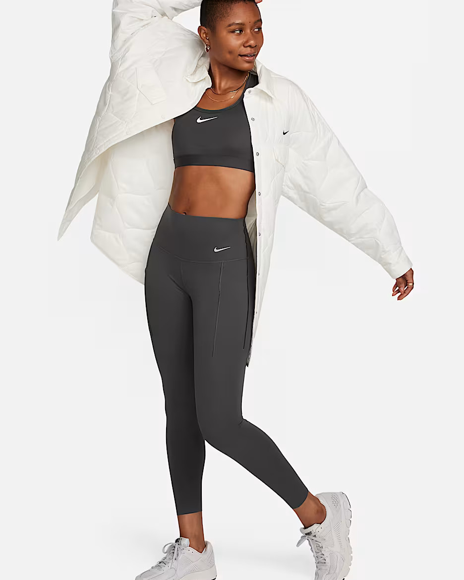 Sustainable MaterialsNike UniversaWomen's Medium-Support High-Waisted 7/8 Leggings with Pockets | Nike (US)