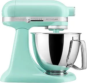 KitchenAid Artisan Mini 3.5 Quart Tilt-Head Stand Mixer - KSM3316X - Ice | Amazon (US)