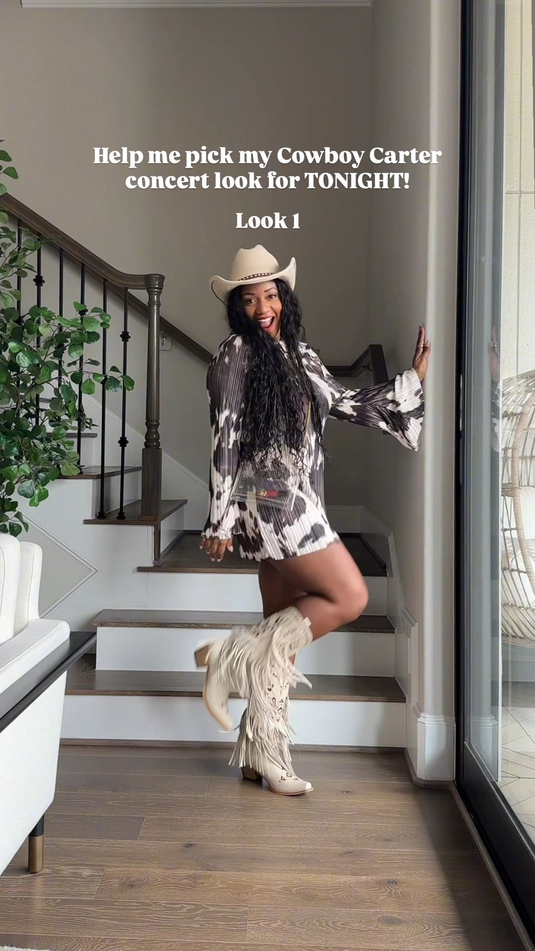 Six bold looks for the Cowboy Carter Tour featuring fringe, denim, pearls, and boots. Whether you’re headed to the show or just want rodeo-ready style, everything’s linked right here! In wearing a M in the first 2 dresses and a L in everything else.

Cowboy Carter concert outfits / Beyoncé concert outfit ideas / rodeo outfit ideas / western fringe looks / denim romper outfit / pearl fringe jeans / Levi’s shorts outfit / red white and blue outfit / Amazon western fashion / concert outfit inspo / wide calf cowboy boots outfit / cowboy hat large head 

#LTKMidsize #LTKFindsUnder50 #LTKStyleTip
