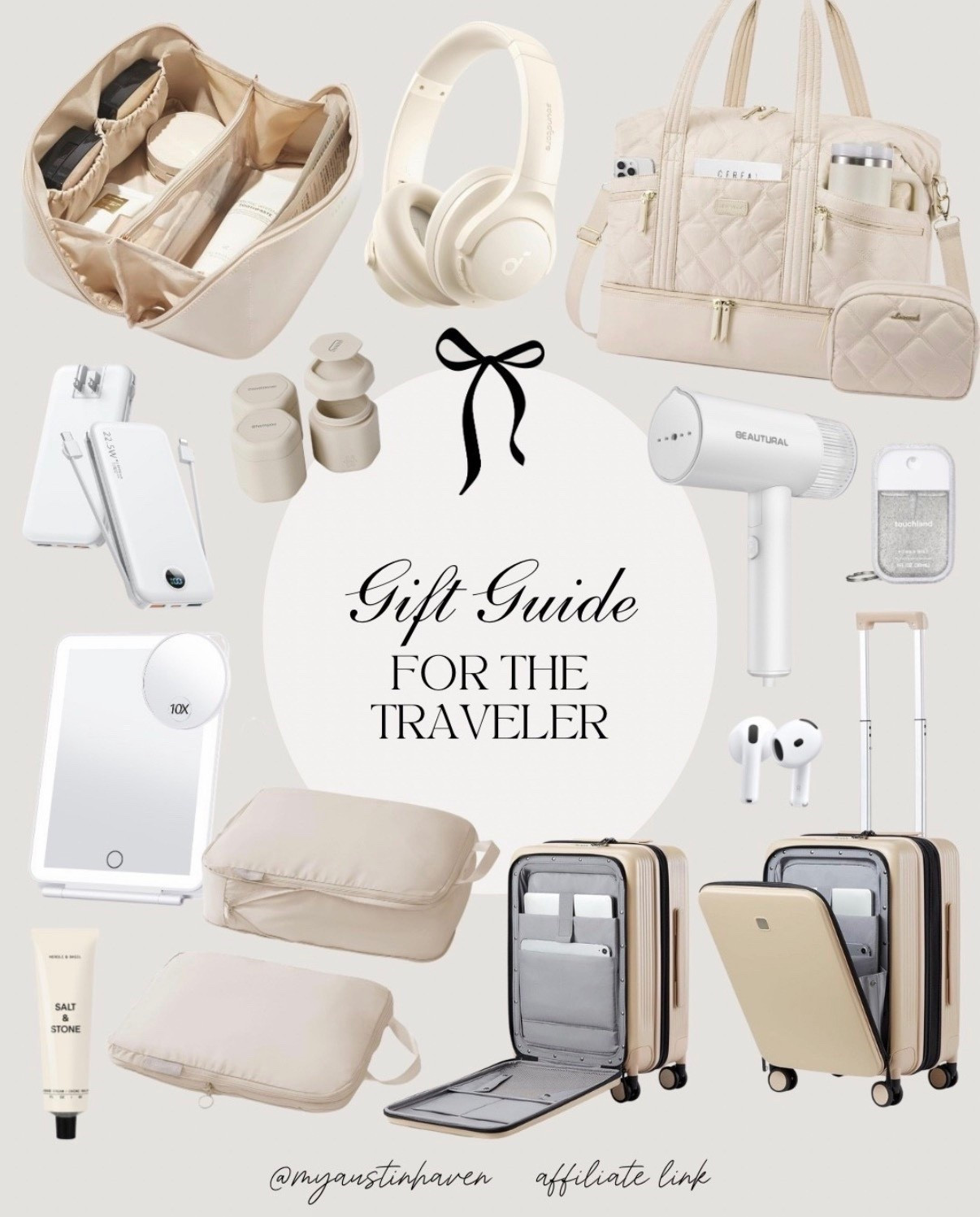 Amazon gift guide for the traveler 🎁 Keep it stylish and functional with these travel essentials. 

Luggage, toiletry bags, packing cubes, tech, gadgets, headphones, skincare, amazon finds, travel accessories, gift ideas, must haves, affordable finds, packing essentials, airplane carry on, Christmas gifting, holiday gift ideas. 

 #LTKCyberWeek 

#LTKHoliday #LTKTravel #LTKGiftGuide