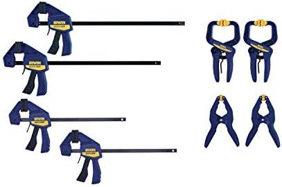 IRWIN QUICK-GRIP Clamps Set, 8-Piece (IRHT83220) | Amazon (US)