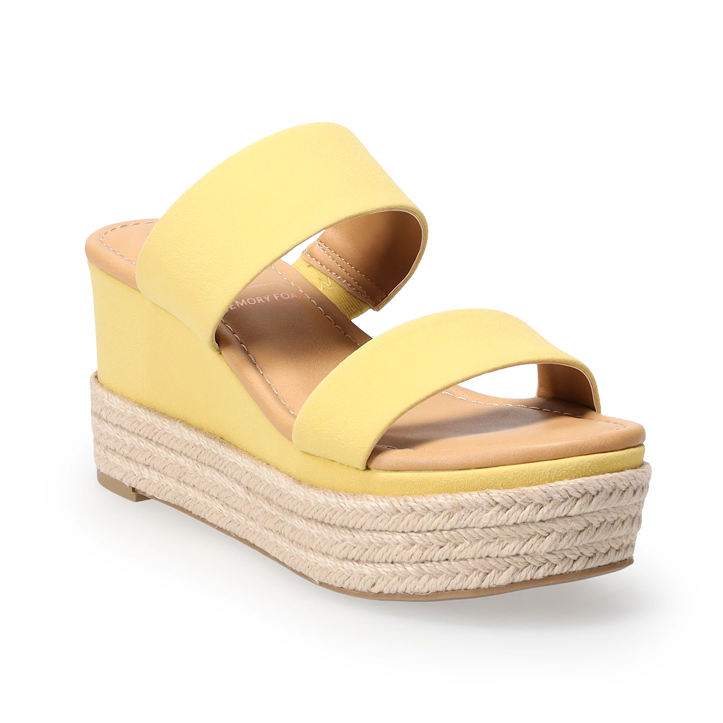 LC Lauren Conrad Mimosa 02 Women's Wedge Sandals | Kohl's