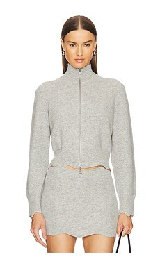 Aya Muse Janus Top in Heather Gray from Revolve.com | Revolve Clothing (Global)