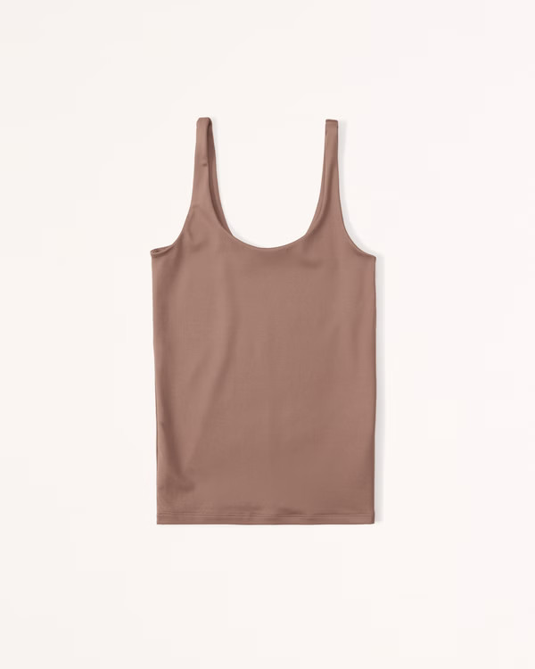 Sleek Seamless Tuckable Scoopneck Cami | Abercrombie & Fitch (US)