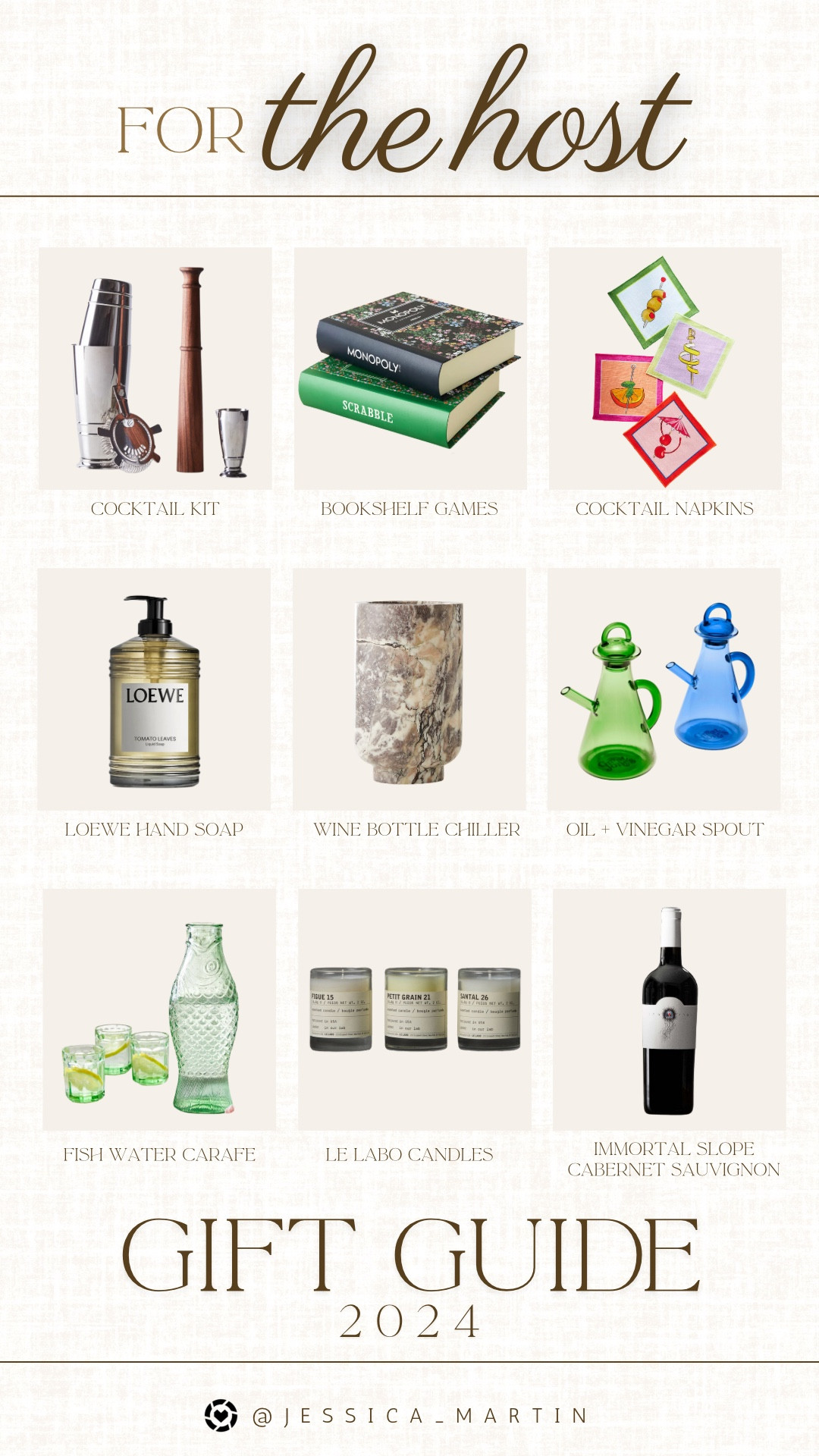 Gift guide for the host 

Husband, wife, brother, sister, mom, dad, holidays, Christmas, presents 

#LTKSeasonal #LTKHoliday #LTKGiftGuide