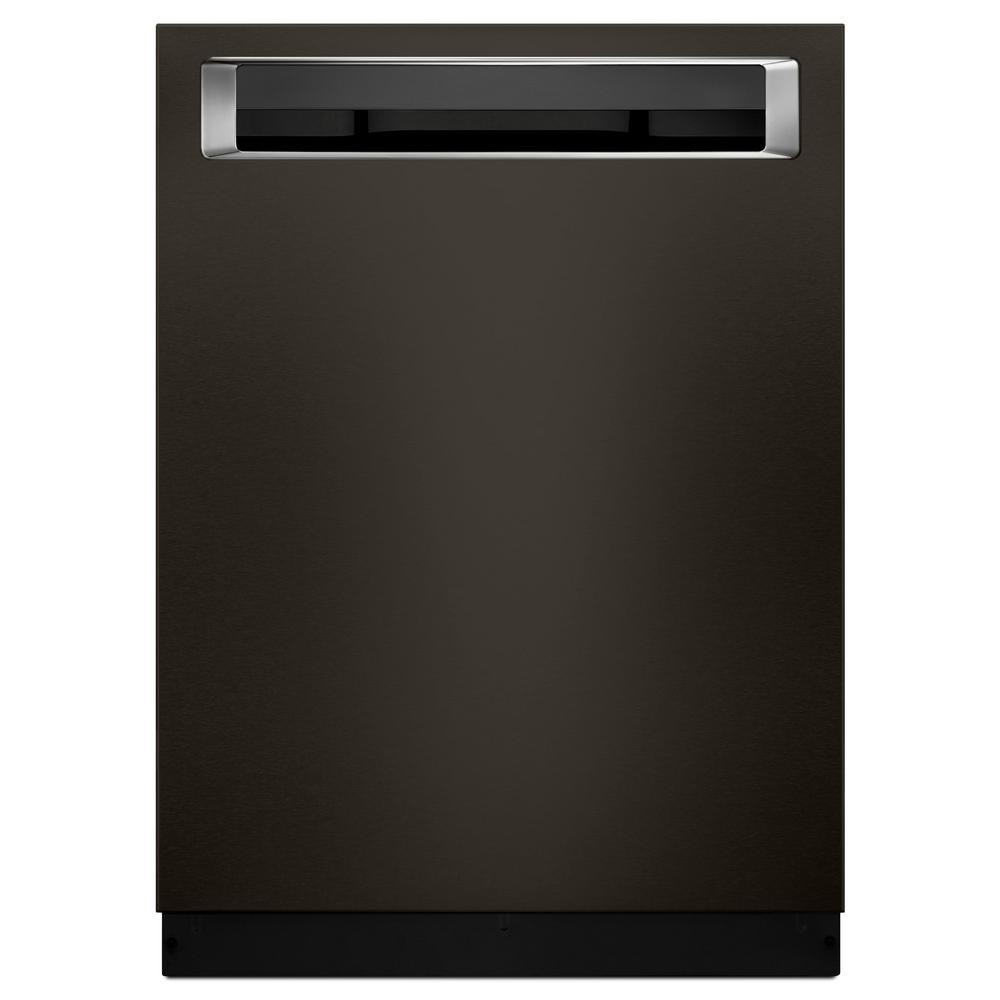 Top Control Built-In Tall Tub Dishwasher in Black Stainless with Fan-Enabled PRODRY and PrintShie... | The Home Depot