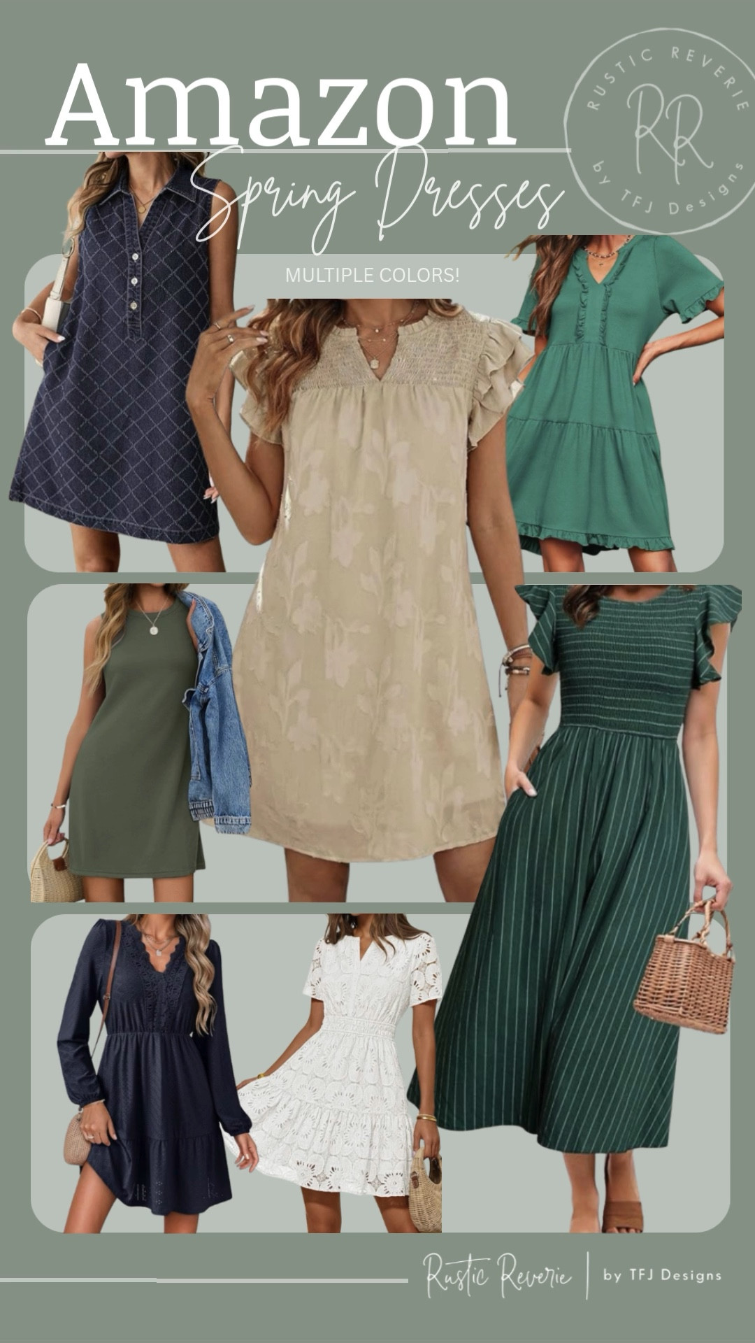 I can’t wait for Spring dress weather to get here! I love a casual comfy dress that you can dress down or up. These would be perfect for Easter brunch, lunch at the beach or a fun outing! ☀️ amazon creator favorites prime shipping neutral flowy dress sandals vacation spring break 

#LTKSaleAlert #LTKmomlife #LTKspring