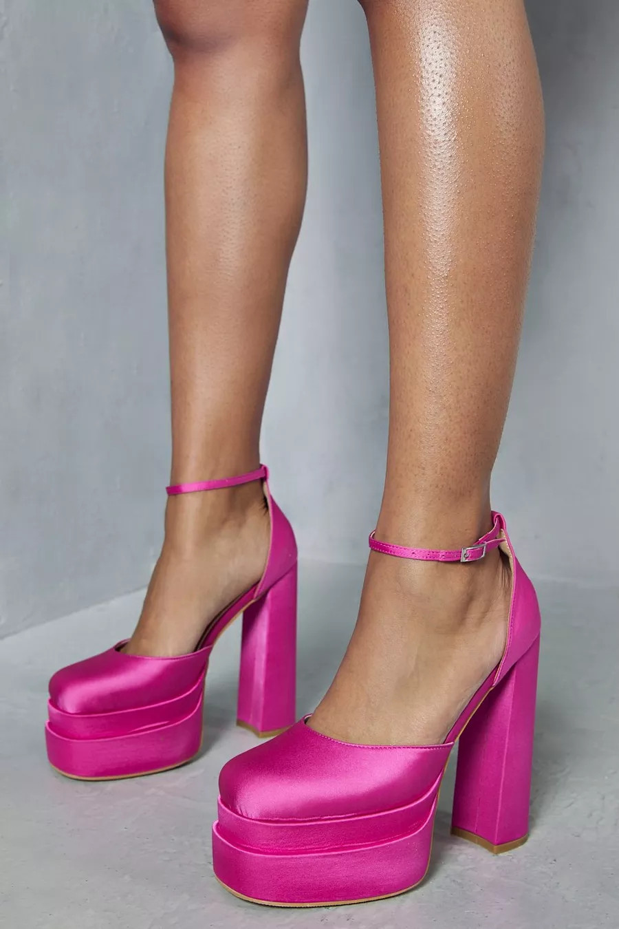 Extreme Platform Chunky Heels | Boohoo.com (UK & IE)