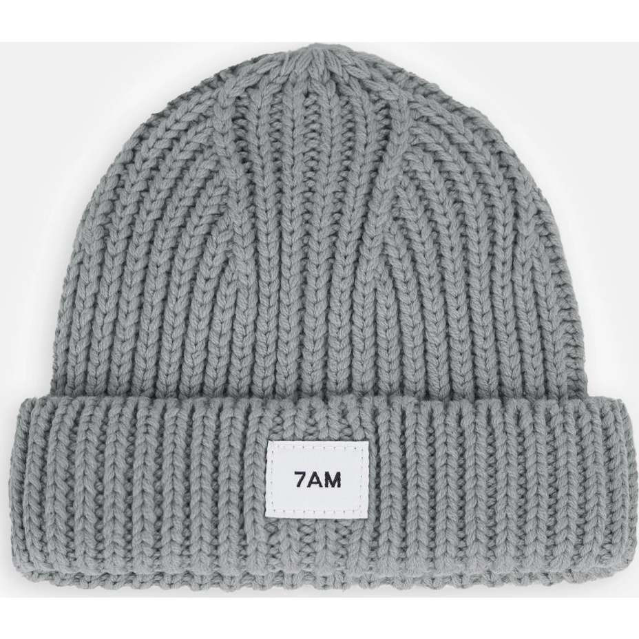 Chunky Beanie, Heather Grey | Maisonette