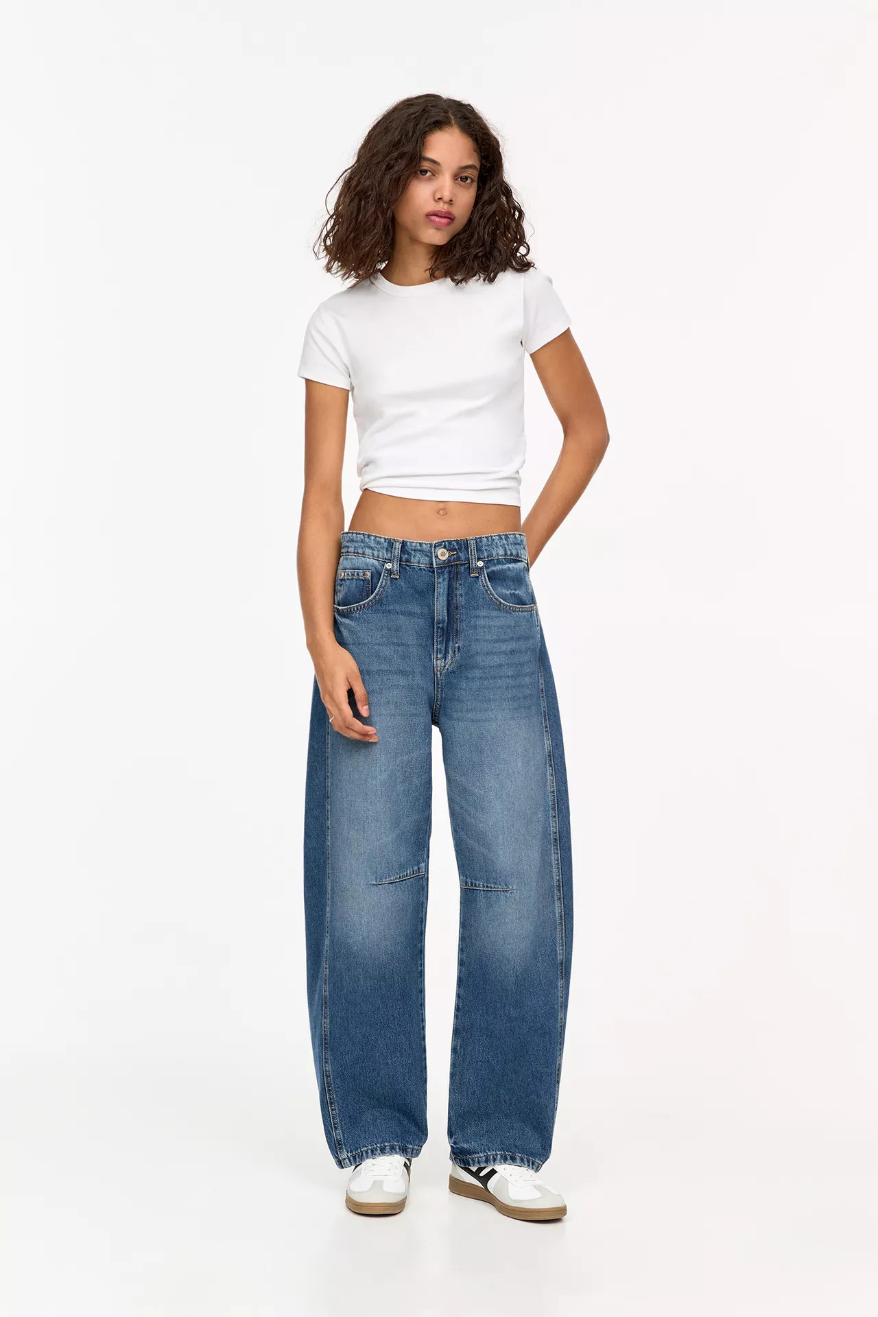 Barrel jeans | PULL and BEAR UK