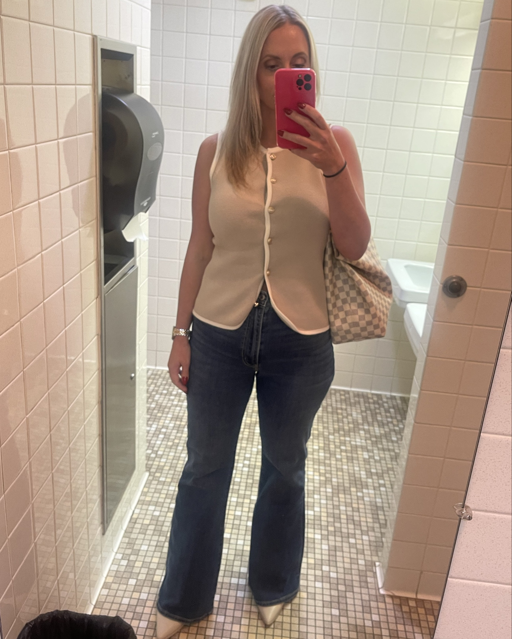 Wearing a 30L in jeans and a medium in vest  

#LTKMidsize