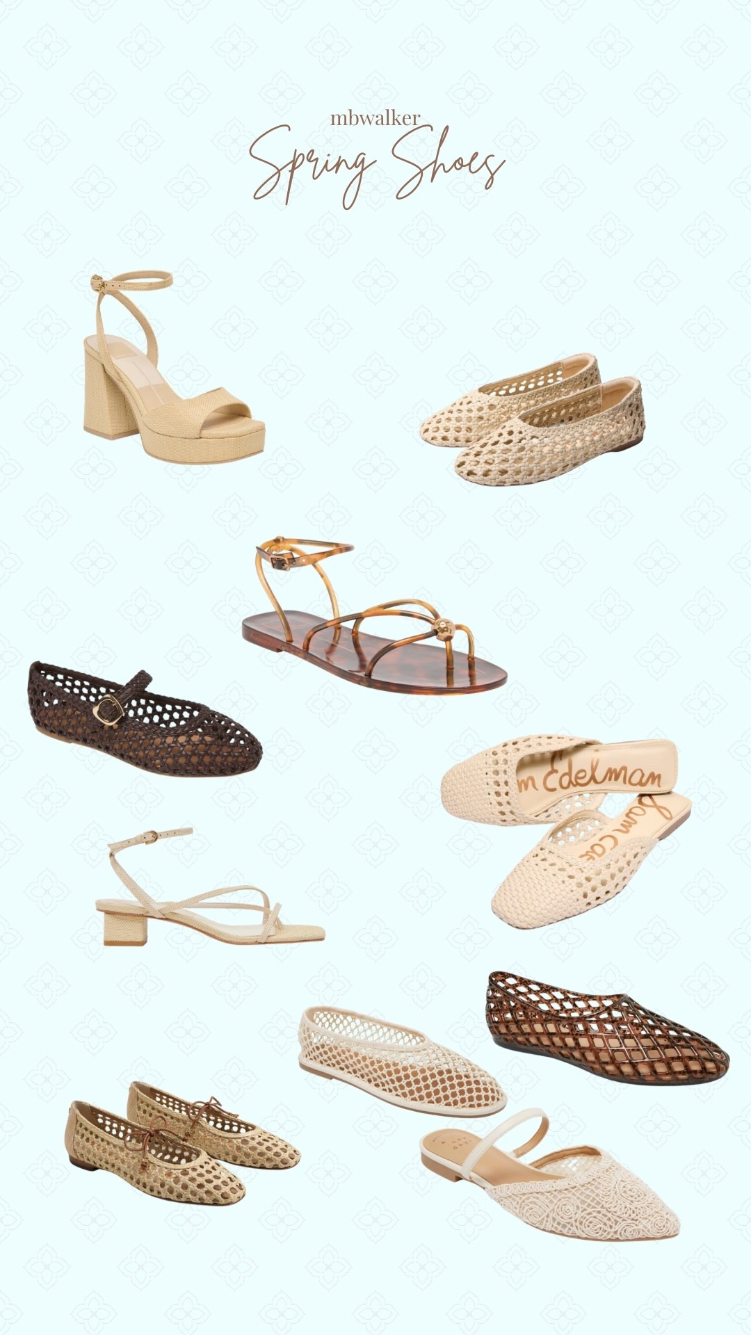 I fell victim to an add for the ones in the middle ($60!!) and now I want a total spring shoe refresh! 

#LTKSeasonal #LTKmomlife