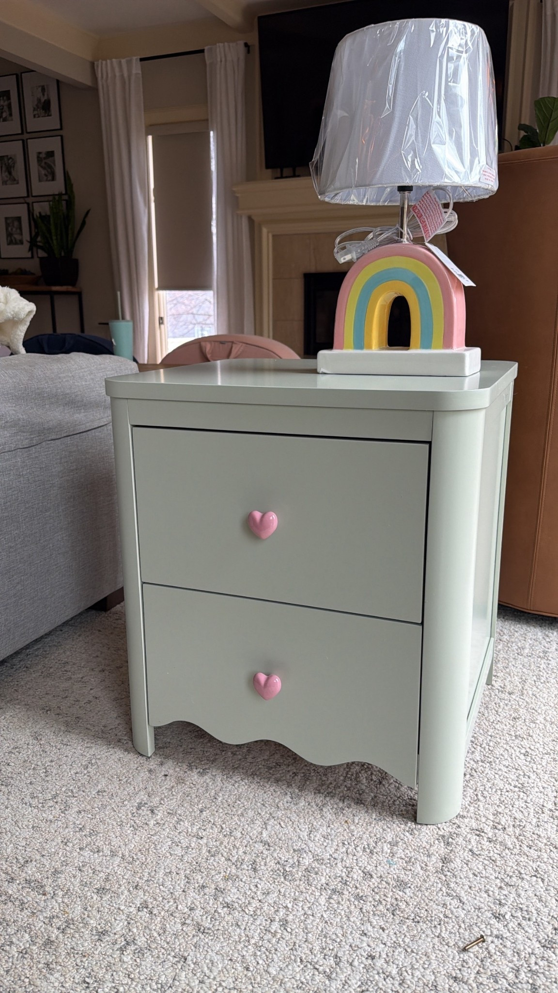 Audrey’s new bedside table. Very sturdy and well made!! I approve! 💯

#LTKmomlife #LTKHome #LTKKids