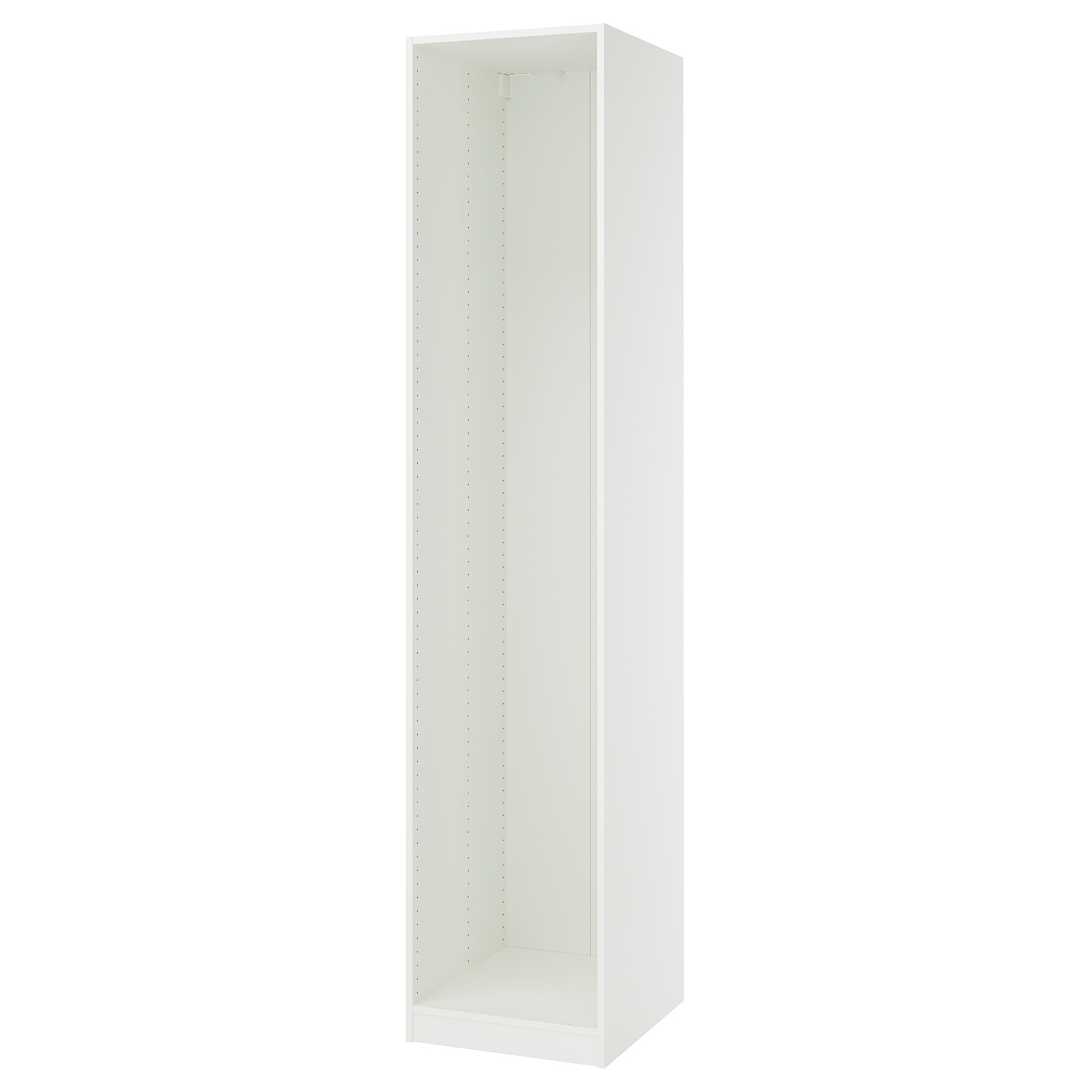PAX Wall-mounted storage frame, white, 19 5/8x22 7/8x92 7/8 " | IKEA US