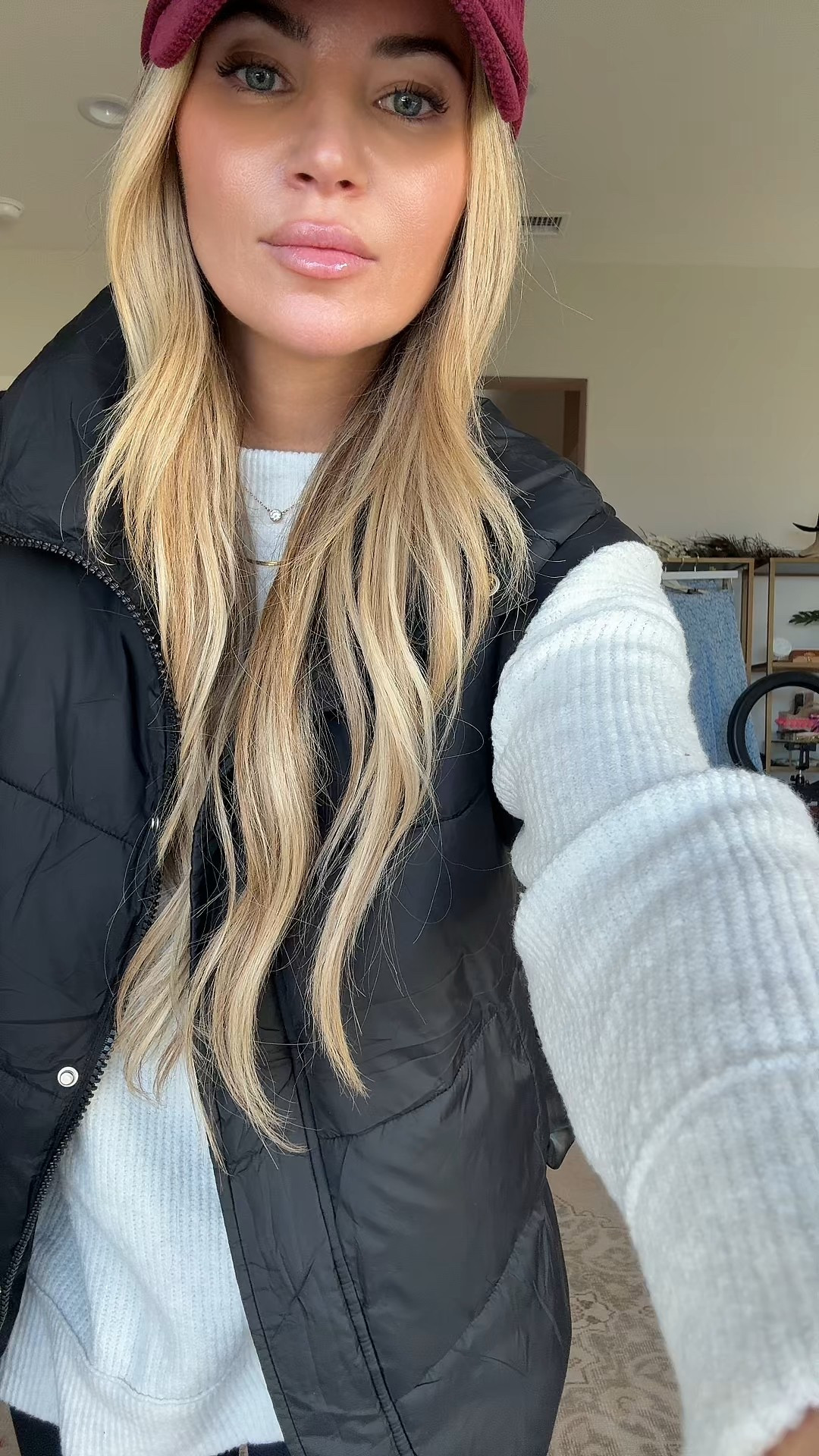 You need this puffer vest in your life! Wearing a small 



#LTKFindsUnder50 #LTKActive #LTKmomlife