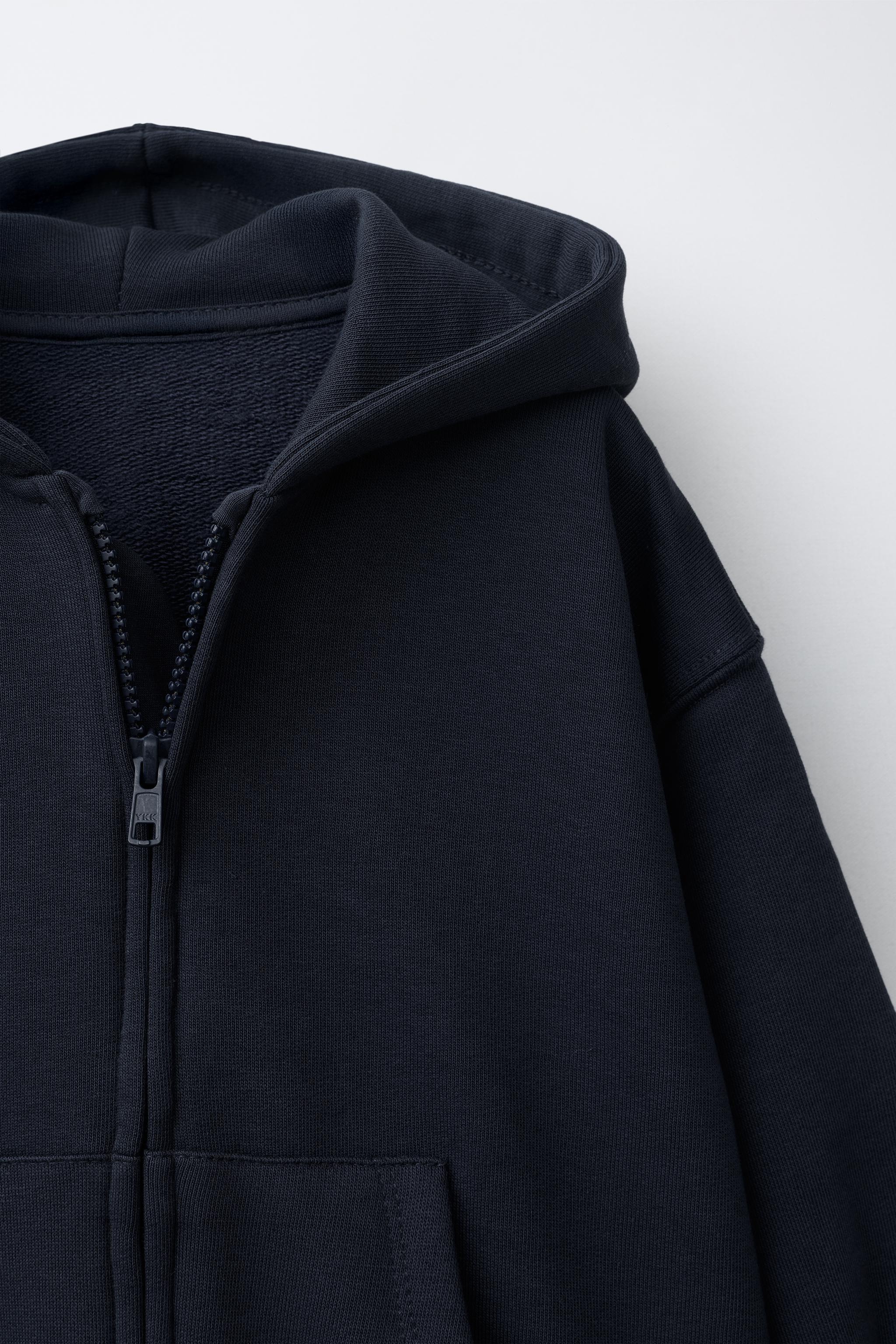 HOODED ZIP SWEATSHIRT | Zara US