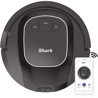Shrk ION Robot Wi-Fi Connected Multi-Surface Cleaning Vacuum - Overstock - 29205265 | Bed Bath & Beyond