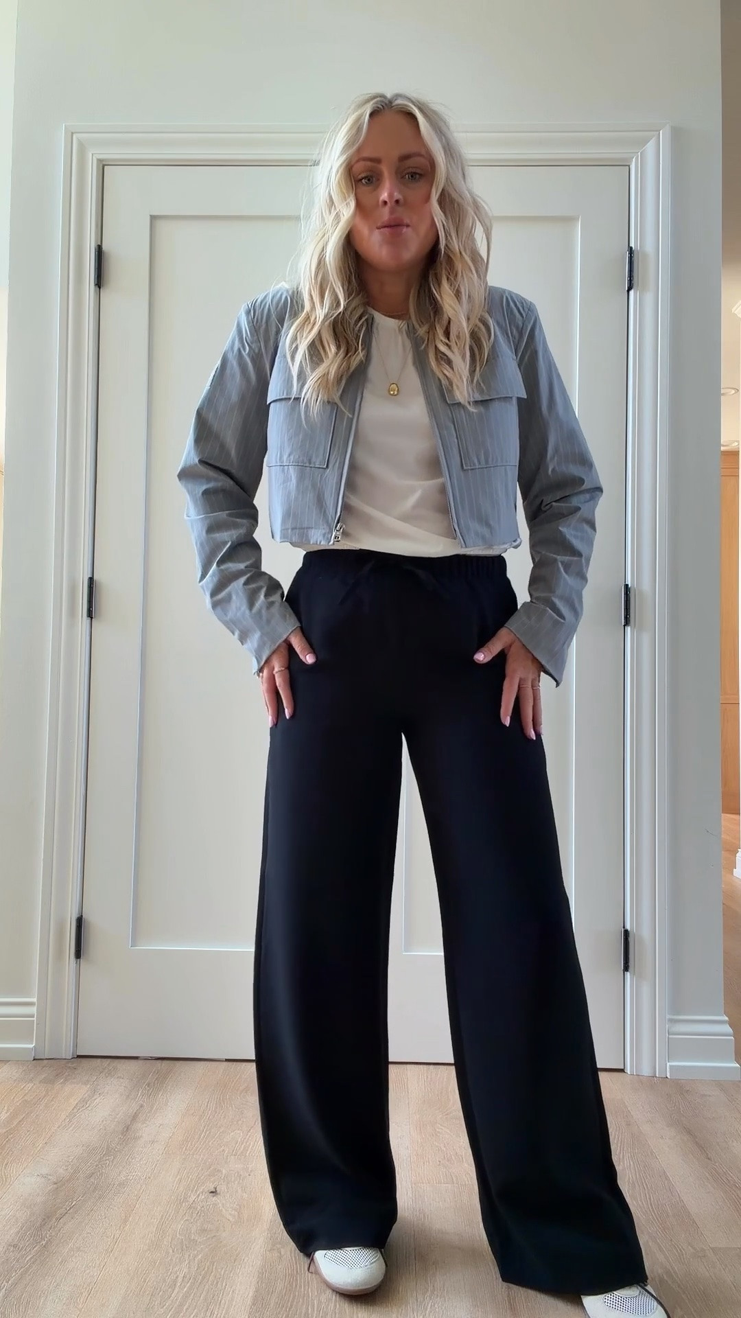 Airport fit ✈️

These @Aritzia  pants are 1000% worth the hype. I’m in the tall (I’m 5’6”) and they do run a little short—fits more like a regular length on me. They also come in linen 🙌🏼
@Alo Yoga jacket in a medium for layering ✔️ Target tank in a small 🤍.


Travel fit. Airport. Lodge pant.

#LTKootd #LTKWorkwear #LTKTravel