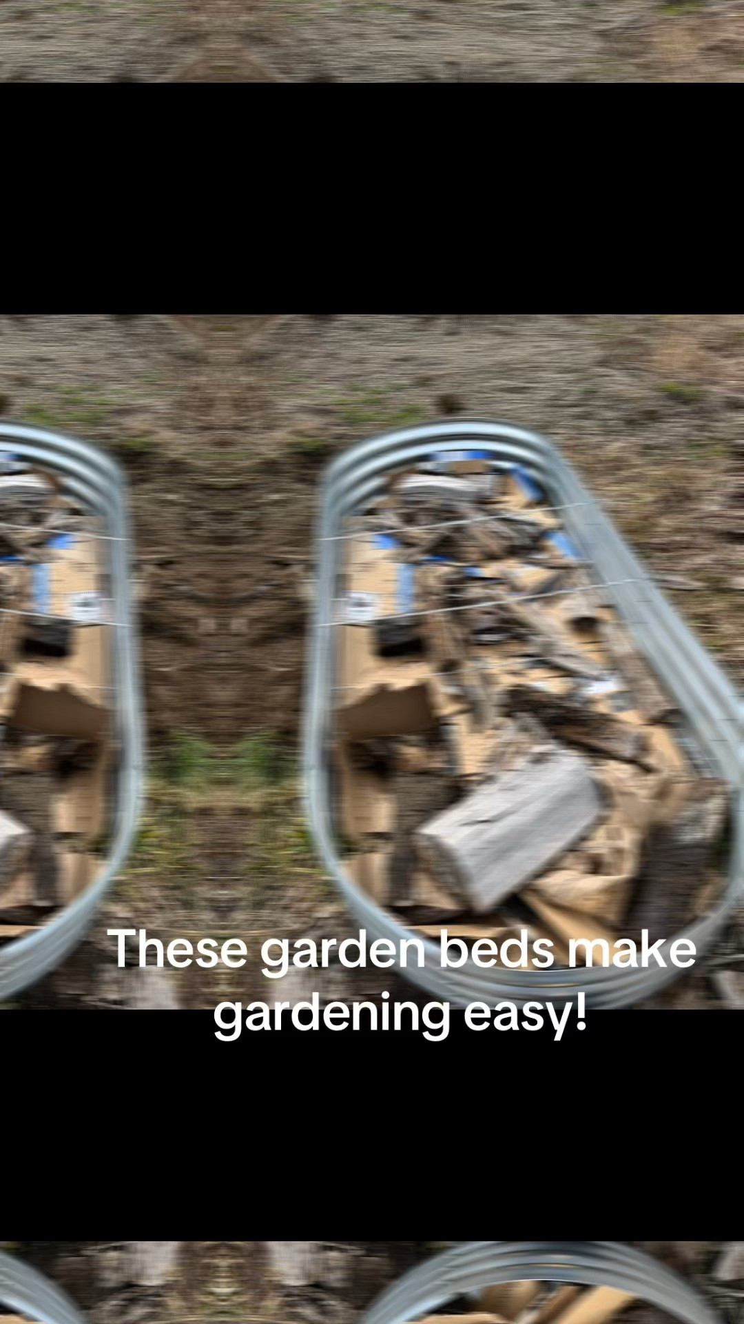 Oval galvanized garden bed set of 2—durable, raised, and perfect for small gardens or homesteads.