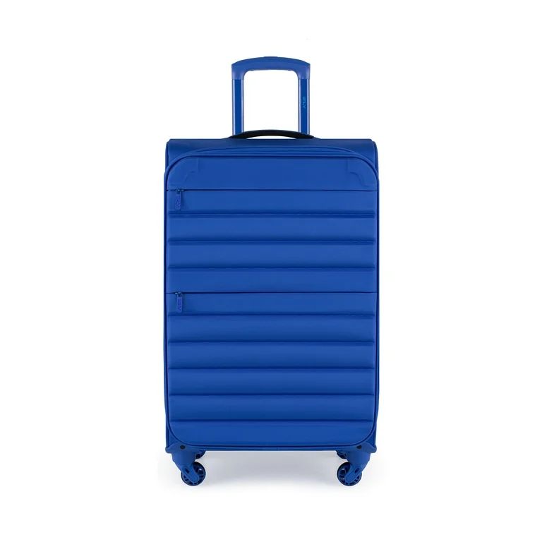 iFLY Softside Fibertech Luggage, 24" Checked Luggage, Cobalt Blue | Walmart (US)