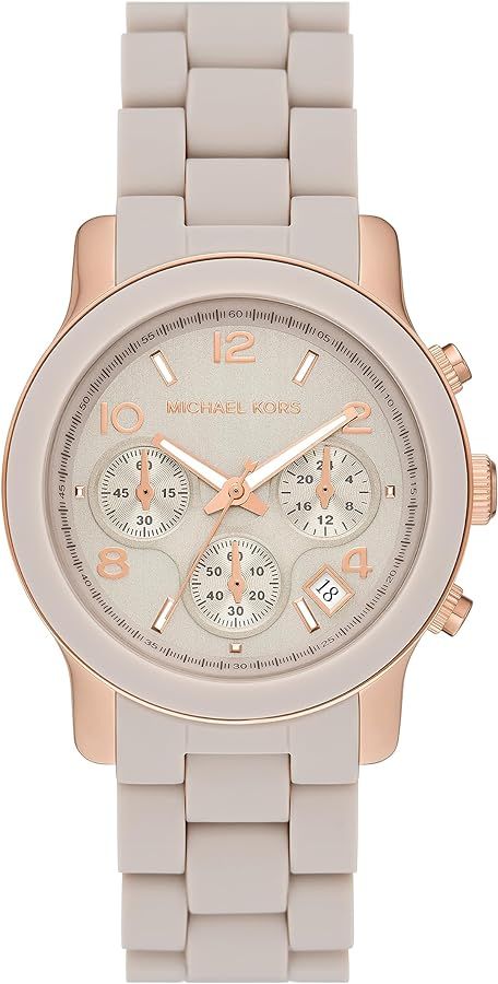 Michael Kors Runway Women's Watch, Stainless Steel Watch for Women with Steel, Ceramic or Silicon... | Amazon (US)