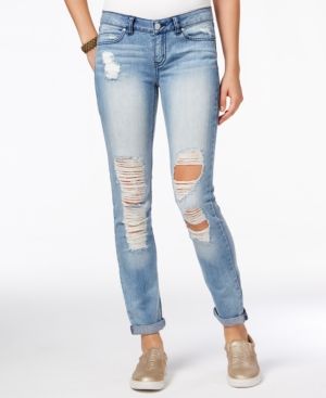 Rewash Juniors' Destroyed Skinny Jeans | Macys (US)