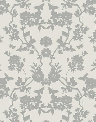 HomKihapai Tree Peel and Stick Forest Jungle Waterproof Bathroom Mural Stick on Wallpaper Contact Paper Mural (Soft Gray, 17.7in x 6.6ft) | Amazon (US)