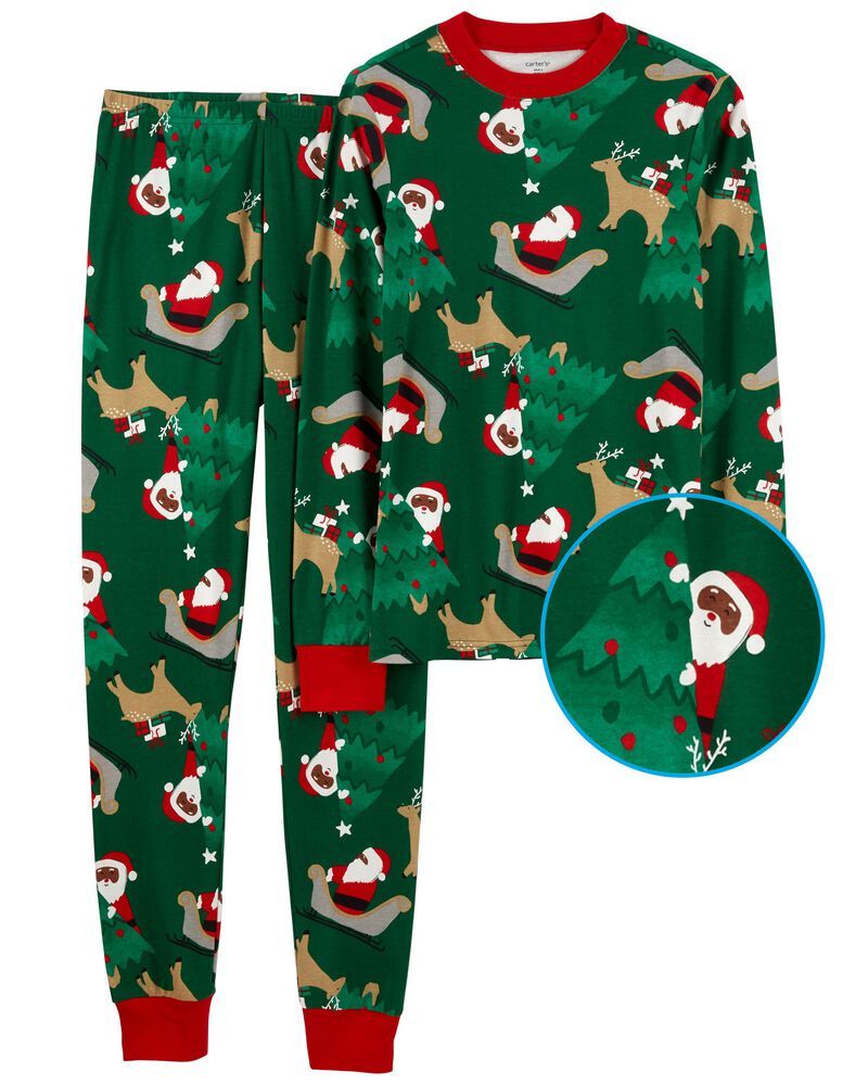 2-Piece Adult Santa 100% Snug Fit Cotton PJs | Carter's