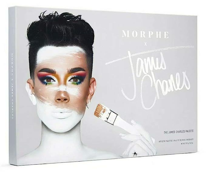 Morphe x James Charles Artistry Palette - 39 Eyeshadows and Pressed Pigments - Crazy Colorful, De... | Amazon (US)