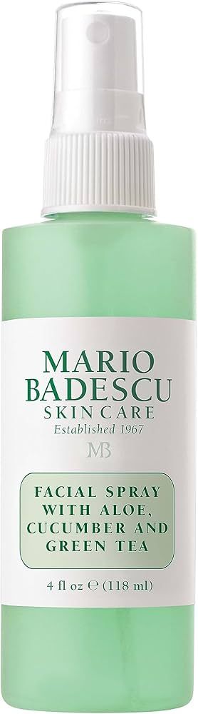 Mario Badescu Facial Spray with Aloe, Cucumber and Green Tea for All Skin Types, Face Mist that H... | Amazon (US)
