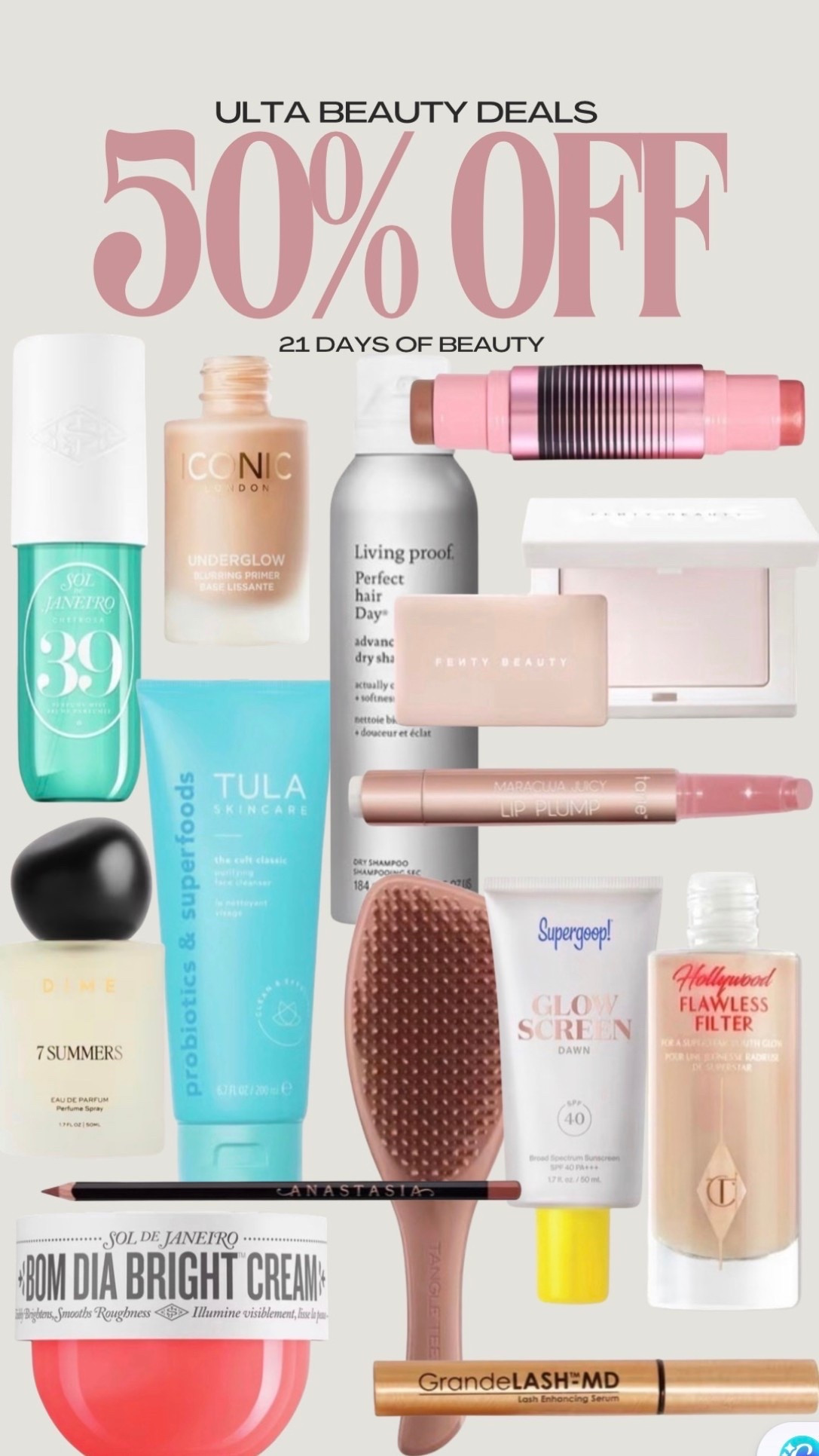 Last day of Ulta 50% off deals

#LTKSaleAlert #LTKBeauty