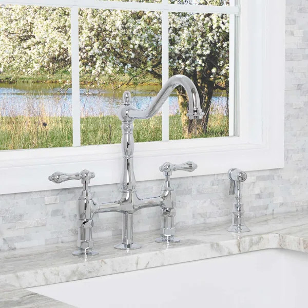 CHK511MLPBM Chevington Kitchen Faucet with Side Spray | Wayfair North America