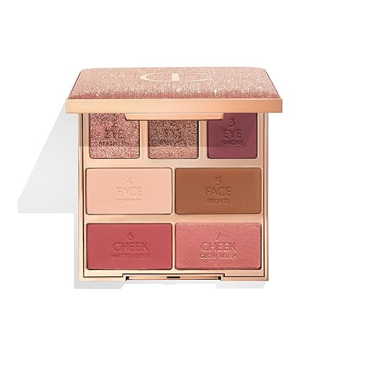 Charlotte Tilbury Instant Look in a Palette - Powder Face Makeup for Eyes & Cheeks - Powder Bronz... | Amazon (US)