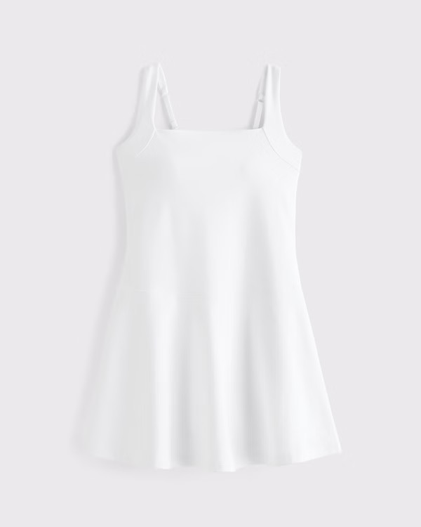 Women's YPB sculptLUX Squareneck Mini Dress | Women's Active | Abercrombie.com | Abercrombie & Fitch (US)