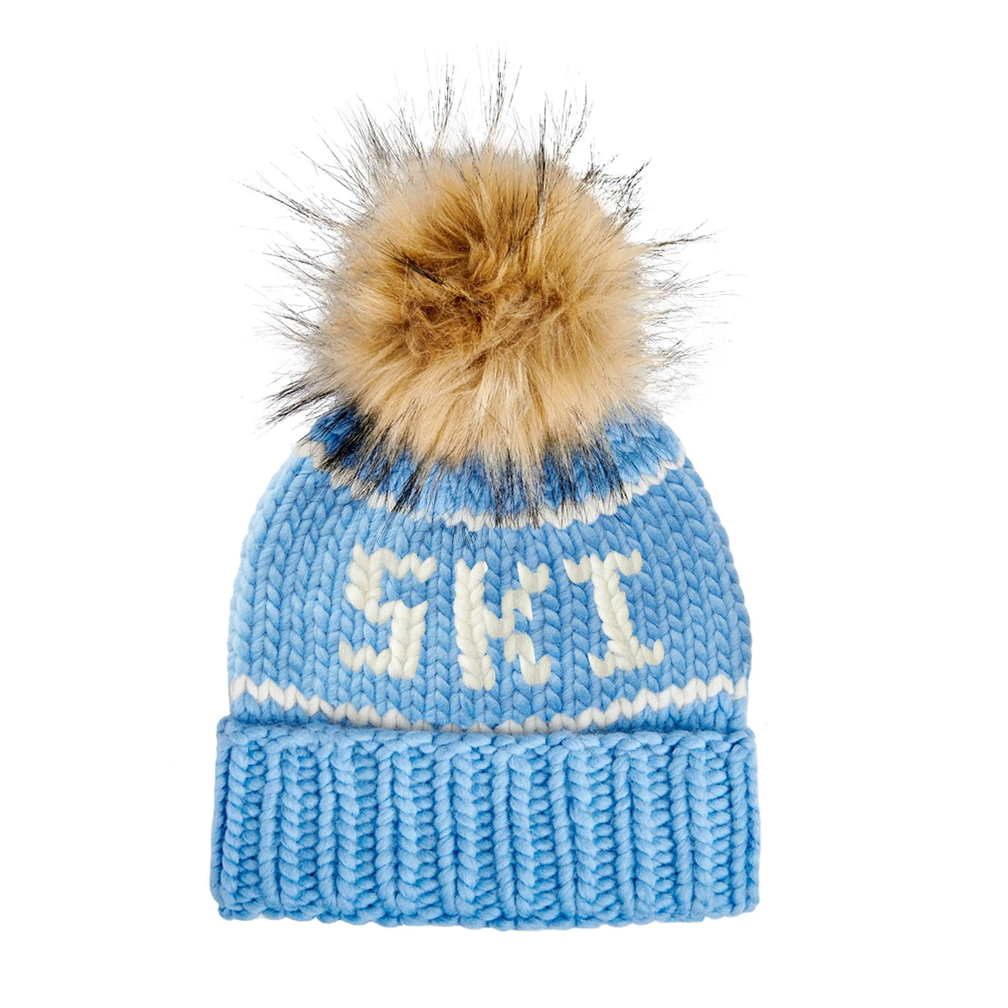 BLUE SKI BEANIE | LELE SADOUGHI