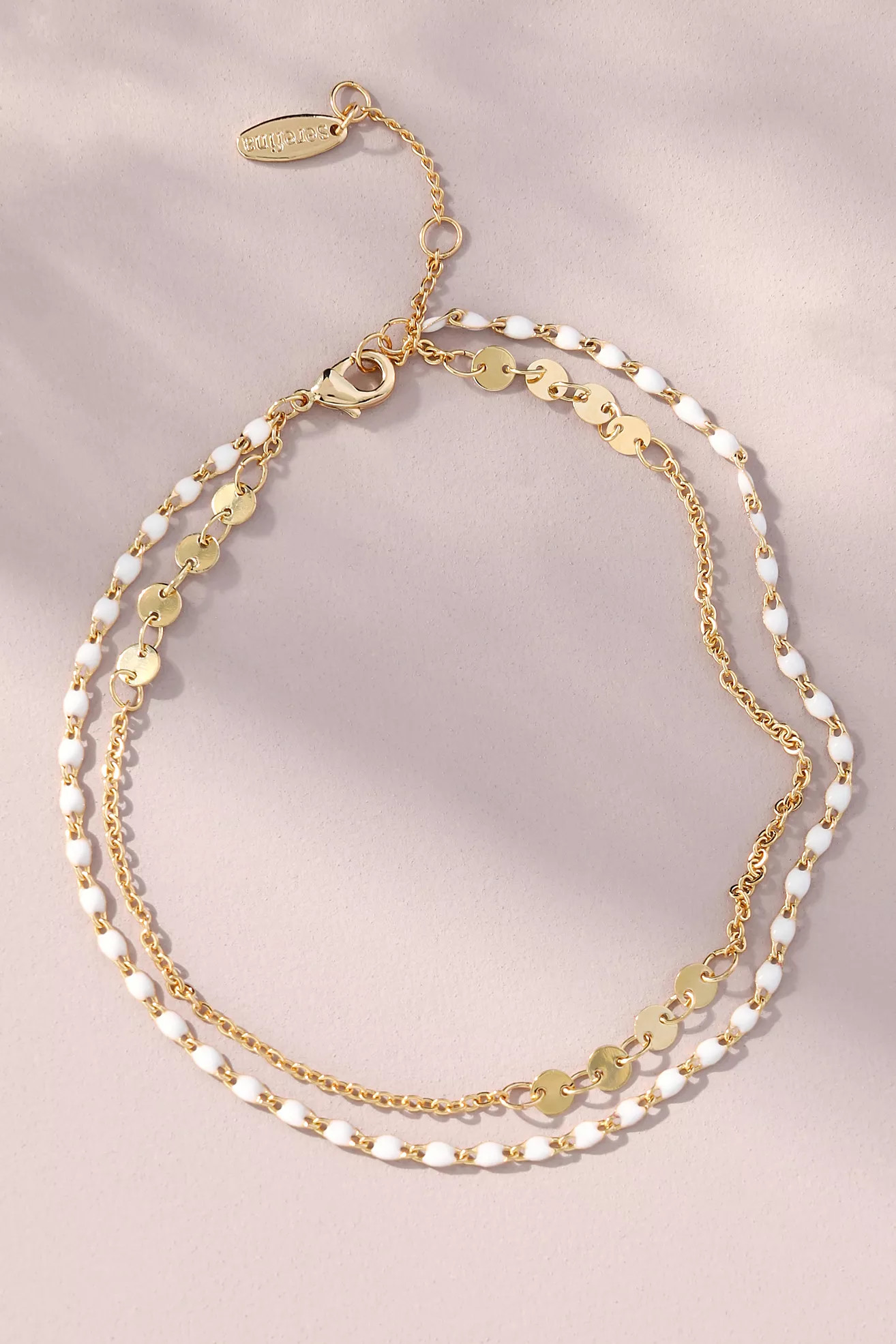 Double-Layer Anklet | Anthropologie (US)