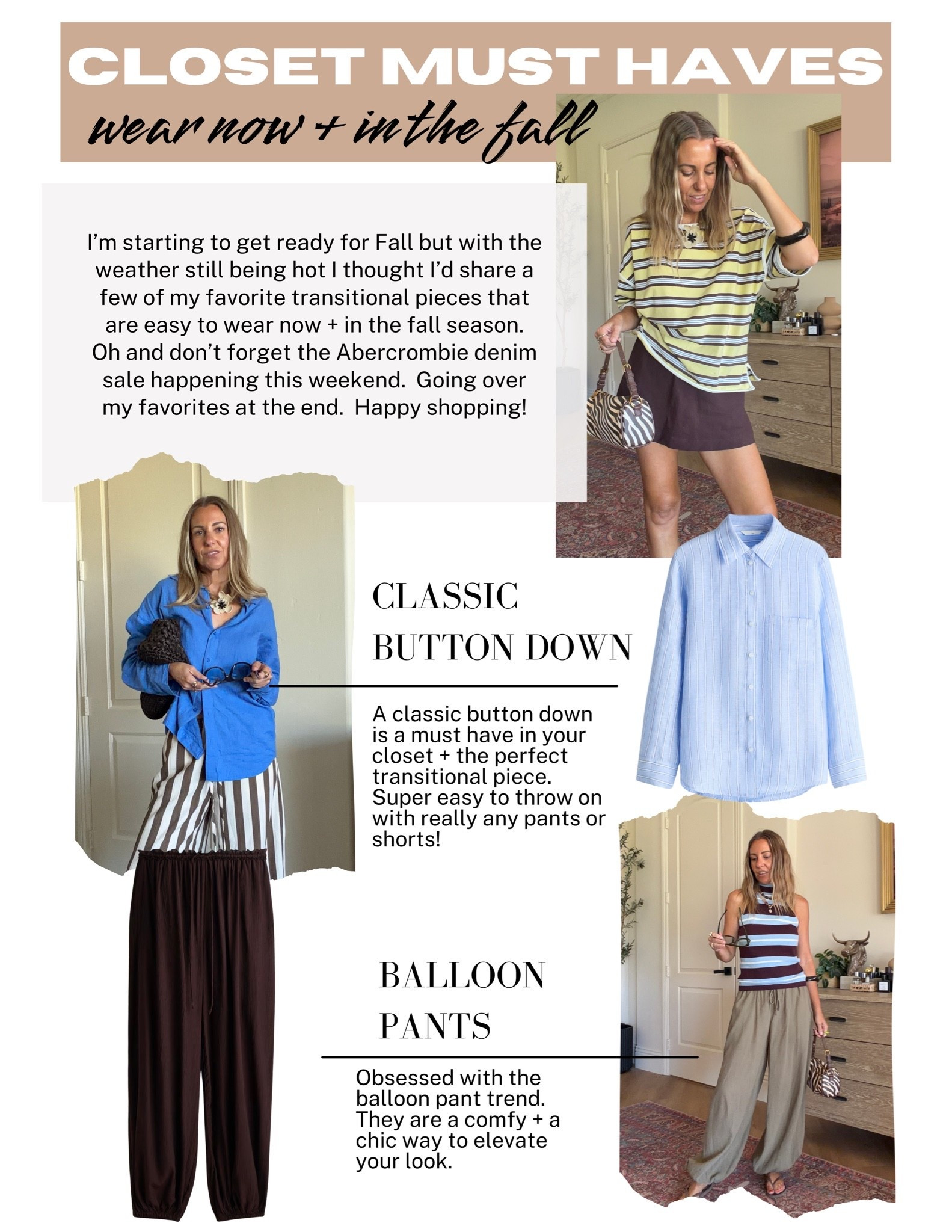 Closet must haves

#LTKgrwm #LTKSaleAlert #LTKActive